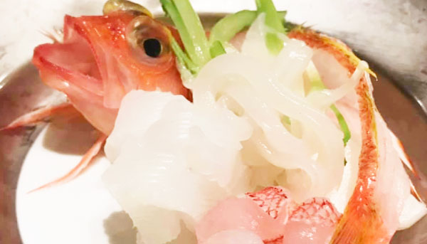 seasonal sashimi